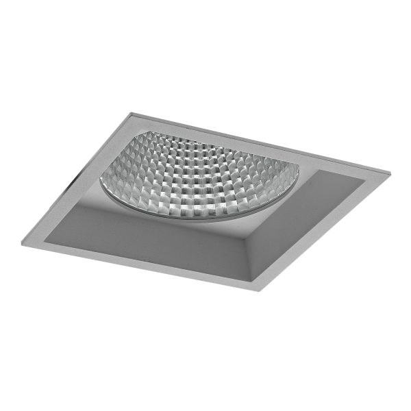 Grey version of the Fenrir L fixed square luminaire.