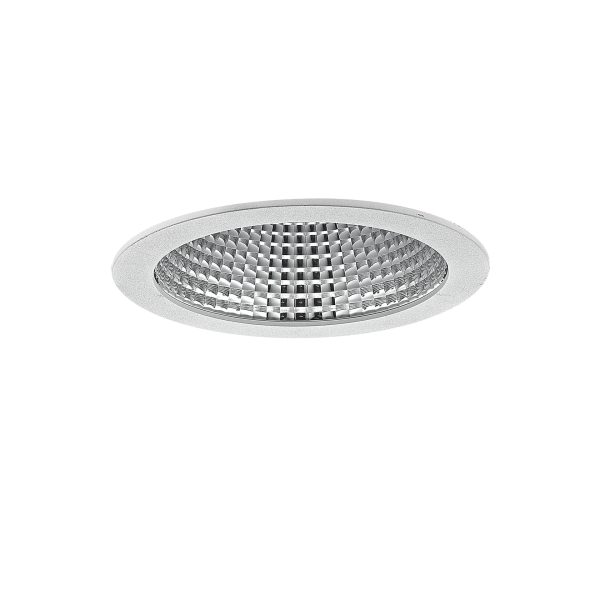 White version of the World 180 recessed luminaire.