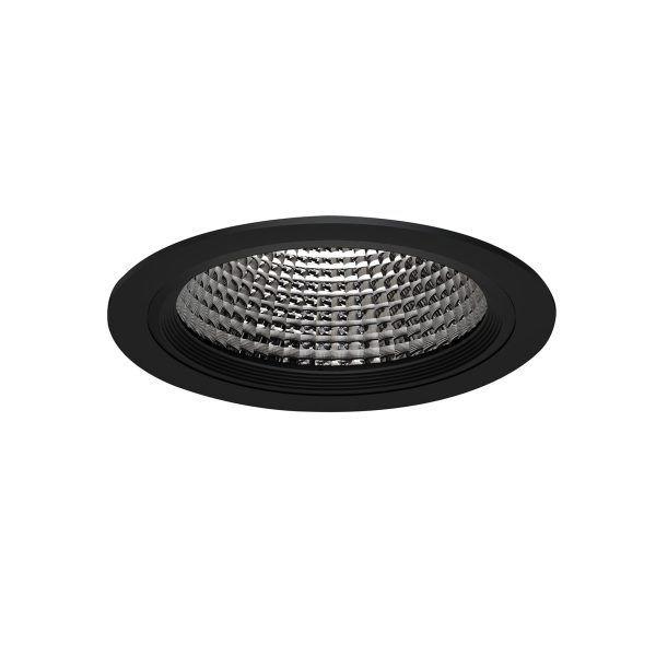 Black version of the World 225 recessed fixture.