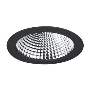 Black version of the Njord recessed luminaire by Light4U.